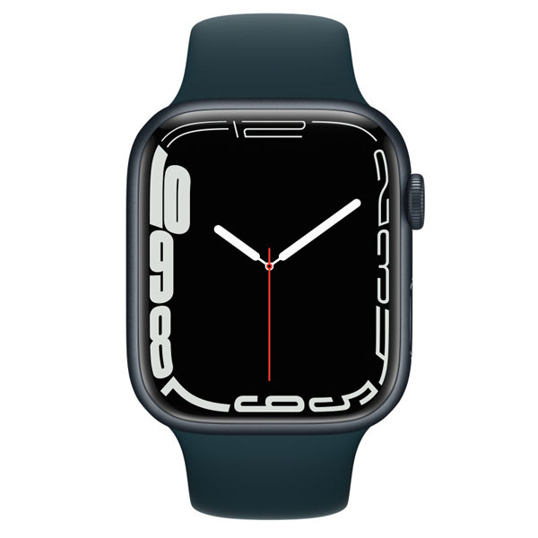 خرید اقساطی ساعت هوشمند اپل واچ سری 7 مدل 45mm Aluminum Case with Sport silicone Band ازفروشگاه لوازم خانگی تاپ قسطی